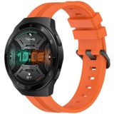 Voor Huawei Watch GT 2E 22 mm concave gestreepte Slicone horlogeband