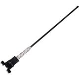 PS-411 Universal Car Auto gemodificeerde decoratie Extensile antenne glas-Mount cellulaire antenne (zwart)