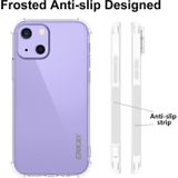 Hat-Prince Enkay Clear TPU Schokbestendig Zachte Case Drop Protection Cover + Clear HD gehard glasbeschermerfilm voor iPhone 13 Mini