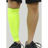 Voetbal anti-botsing leggings outdoor basketbal paardrijden alpinisme enkel beschermen kalf sokken Gear Protector  maat: XL