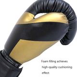 NW-036 Bokshandschoenen Volwassen Professionele Trainingshandschoenen Vechthandschoenen Muay Thaise vechthandschoenen  grootte: 10oz (Wit)