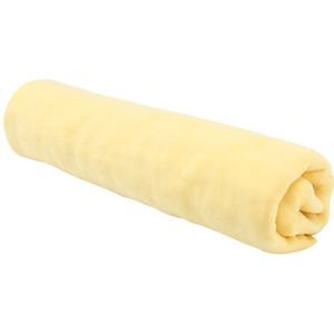 KANEED synthetische zeem handdoek Super absorberende PVA zeem doek drogen voor snel drogen van auto  formaat: 43 x 32 x 0.2cm(Yellow)