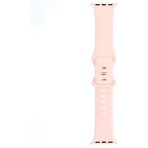 Dubbele slijtage klinknagels vervangen horlogebanden voor serie 6  SE & 5 & 4 44 mm / 3 & 2 & 1 42 mm (roze)
