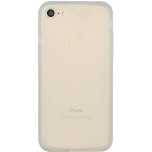 Rechte rand effen kleur TPU schokbestendig geval voor iPhone 6 (transparant)