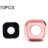 10 stuks Camera Lens Covers voor de Galaxy A5 (2016) / A510(Pink)