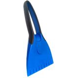 Mini Auto Sneeuwschep Multifunctionele Siliconen Anti-Slip Handvat De-Icing Tool (Blauw)