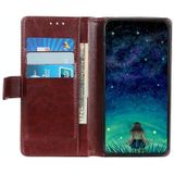 Voor Samsung Galaxy A82 5G Erwten Crazy Horse Textuur Horizontale Flip Leren Case met Houder & Card Slots & Portemonnee (Bruin)