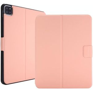Electric Pressed Texture Horizontal Flip Leather Case with Holder & Pen Slot For iPad Pro 11 2021(Pink)