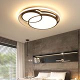 LED ronde plafondlamp Eenvoudige moderne creatieve slaapkamer lichte huiskamer lamp  grootte: diameter 40cm (warm licht)