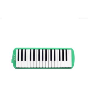 IRIN 001 32-sleutels accordeon melodica mondelinge piano kind student beginner muziekinstrumenten (groen)