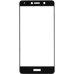 Voor Huawei genieten van 7 Plus 0.33mm 9H oppervlaktehardheid zeefdruk volledige scherm gehard glas Screen Protector (zwart)