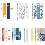 2 PCS 3 in 1 Stylus Frosted Protective Film Sticker Set For Apple Pencil 1(AP017)