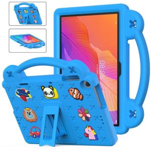 Voor Huawei Enjoy Tablet 2 10.1 Handvat Kickstand Kinderen EVA Shockproof Tablet Case(Sky Blue)