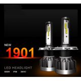2 stuks 1901 H4/HB2/9003 DC9-36V 14W 6000K 1400LM IP68 auto LED koplamp lampen (wit licht)