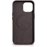 Icarer Oil Wax Texture Magsafe Magnetische Drie-Dekking Cowhide Telefoon Case voor iPhone 13 Pro (Koffie)
