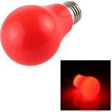 7W E27 2835 8LEDs Flicker Free LED spaarlamp  lichte kleur: rood licht  AC 85-265V