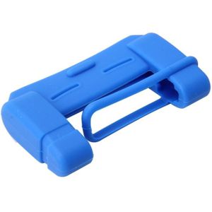 Universele verstelbare Car Seat Belt Buckle Plug beschermhoes hoes dragen van de veiligheidsgordel Buckle(Blue)