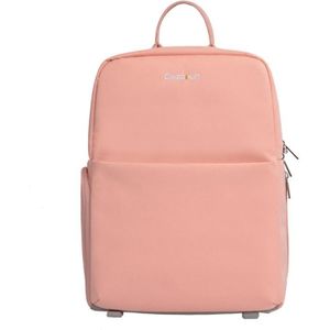 Caden Camera Gelaagde Laptop Rugzakken Grote Capaciteit Schokbestendige Tassen  Grootte: 42 x 17 x 30cm (Roze)