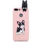Voor Huawei Honor 9 Lite 3D Cartoon patroon schokbestendige TPU beschermende case (schattige hond)