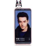 Voor Huawei Honor 9 Lite 3D Cartoon patroon schokbestendige TPU beschermende case (schattige hond)