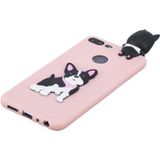 Voor Huawei Honor 9 Lite 3D Cartoon patroon schokbestendige TPU beschermende case (schattige hond)