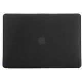 MacBook Pro Retina 13.3 inch Frosted structuur hard Kunststof Hoesje / Case (zwart)