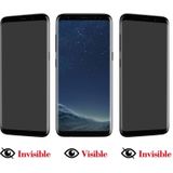 ENKAY Hat-Prins voor Galaxy S8 0 26 mm 9H oppervlaktehardheid 3D Privacy volledige Antireflectiescherm getemperd glas scherm Protector(Black)