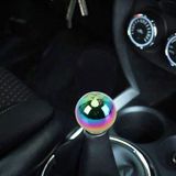 Universele bal vorm auto Gear Shift knop gewijzigd auto Gear Shift knop 5 versnellingen handmatige Auto overdracht hendel Knob kleurrijke Gear Schakelpook