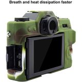 PULUZ siliconen beschermhoes voor FUJIFILM X-T20(Camouflage)