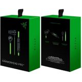 Razer Hammerhead Pro V2 Wired Gaming Headset aluminium met microfoon (groen zwart)