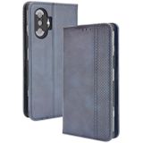 Voor Xiaomi Poco F3 GT / Redmi K40 Gaming Magnetische Gesp Retro Crazy Horse Textuur Horizontale Flip Leren Case met Houder & Card Slots & Fotolijst