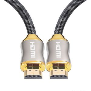 Voor HDMI 2 1 1m HD 8K PS4-kabel 4K2K 144Hz Projector Notebook Set-Top box-kabel (goud)
