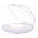 Verpakking doos voor Apple luchtpods oortelefoon oordopje type silicone ear caps  grootte: 38 x 35 x 16mm (transparant)