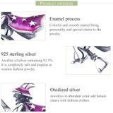 S925 Sterling Silver Magic Witch Bezem hanger Druipende Olie DIY Armband Accessoires