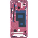 Front behuizing LCD frame bezel Plate voor LG G7 ThinQ/G710 (roze)