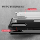 Magic Armor TPU + PC combinatie geval voor Huawei P30 (zilver)