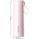 FANJANE Herinnering drinken Smart Thermos Cup (Wit)