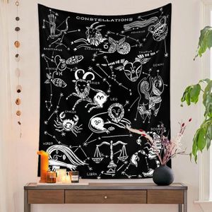 Boheemse tapijt kamer decor opknoping doek  maat: 130x150cm (QY1101-11)