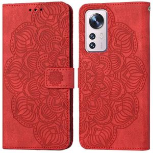 Voor Xiaomi 12 lite mandala relif lederen telefoonhoesje