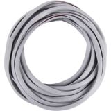 5m auto decoratieve Strip PVC Chrome decoratie Strip deur afdichting venster Seal(Grey)