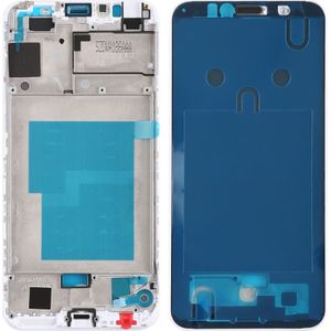 Front behuizing LCD-frame bezel voor Huawei Honor Play 7A (wit)