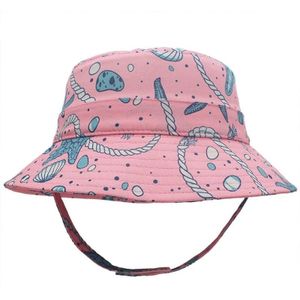 Outfly Ocean-Style Child Sunscreen Fisherman Hat  Grootte: S 54-56cm (Foundation Touw)