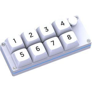 MKESPN Snelkoppeling Macro gedefinieerd Bedraad Samll-toetsenbord Gaming-toetsenbord met n hand
