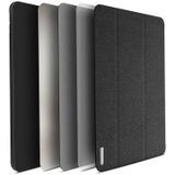 DUX DUCIS DOMO-serie horizontale flip magnetische TPU + PU lederen tablet-koffer met drie-vouwen houder & pen slot voor iPad Pro 12.9 inch 2017