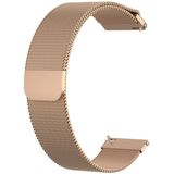 Voor Xiaomi Watch Color 22mm Milaan Polsbandje horlogeband (Rose Gold)