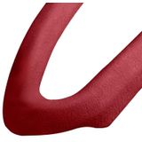 Car Suede Wrap Middle Air Outlet Cover for Subaru BRZ / Toyota 86 2013-2020  Left and Right Drive Universal(Red)