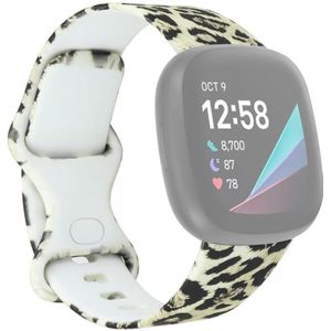 Voor Fitbit Versa 3 print vervangende riem horlogeband  maat: L (C)