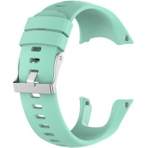 Siliconen vervanging polsband voor SUUNTO Trainer Pols HR (Mint Green)