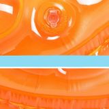 10 PCS Cartoon Patroon Dubbele Airbag verdikt opblaasbare zwemmen ring Crystal Zwemmen Ring  Grootte: 60 cm (Oranje)