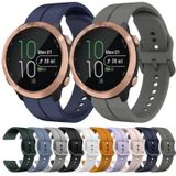 Voor Garmin Forerunner 645 Music 20 mm lus siliconen horlogeband